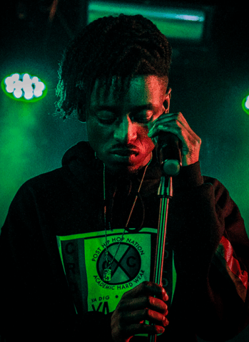 Artiest muzikant hiphop